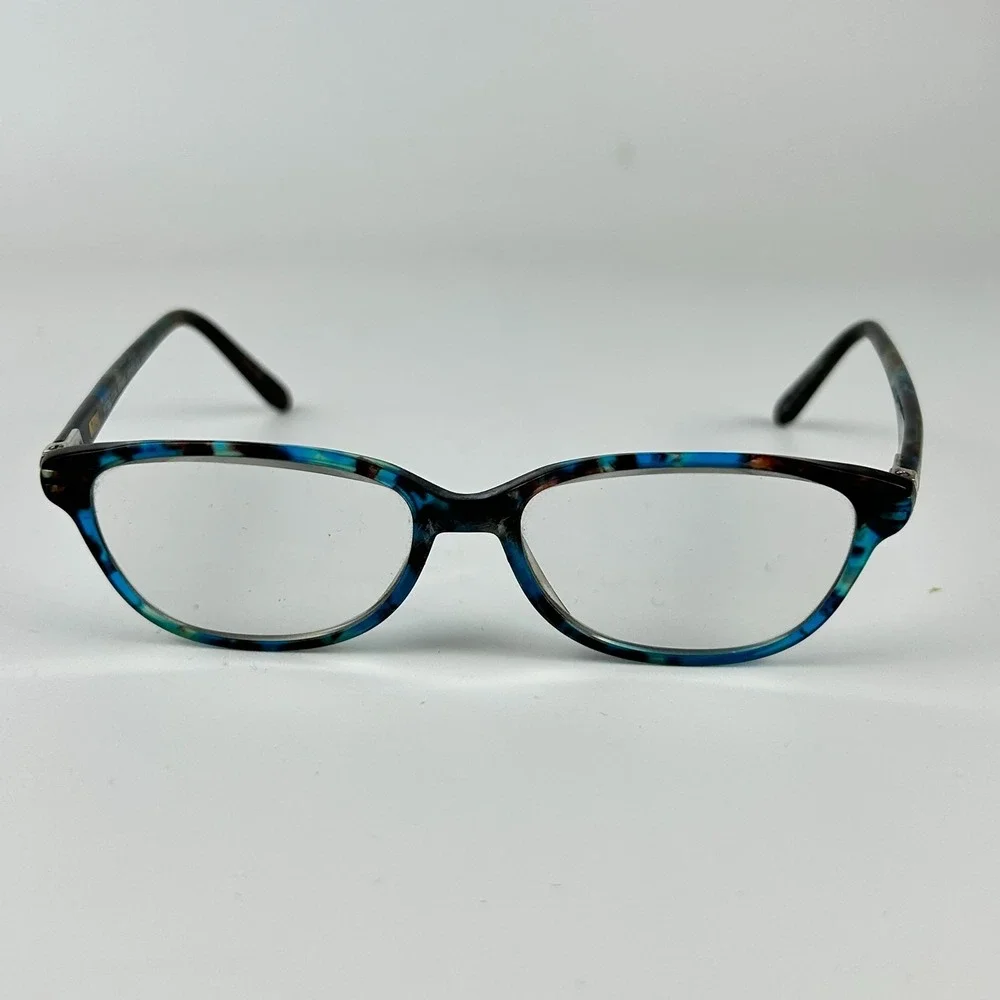 Modo Women's Eyeglasses Frame Lapis 6517‎ Blue & Black Full Rim 48-15-140 mm